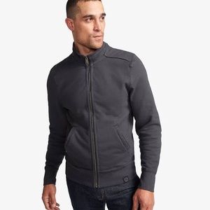 American Giant Moto zip sweatshirt